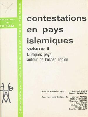 cover image of Contestations en pays islamiques (2)